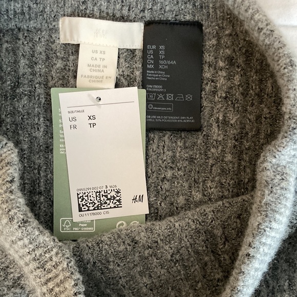 NWT H&M knit ribbed skirt - Picture 4 of 9